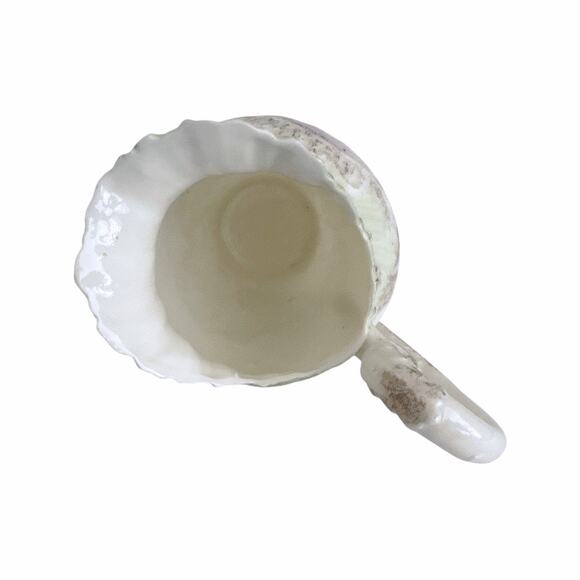 Vintage Delicate Hand Painted Porcelain Cream Pitcher - Picture 5 of 10